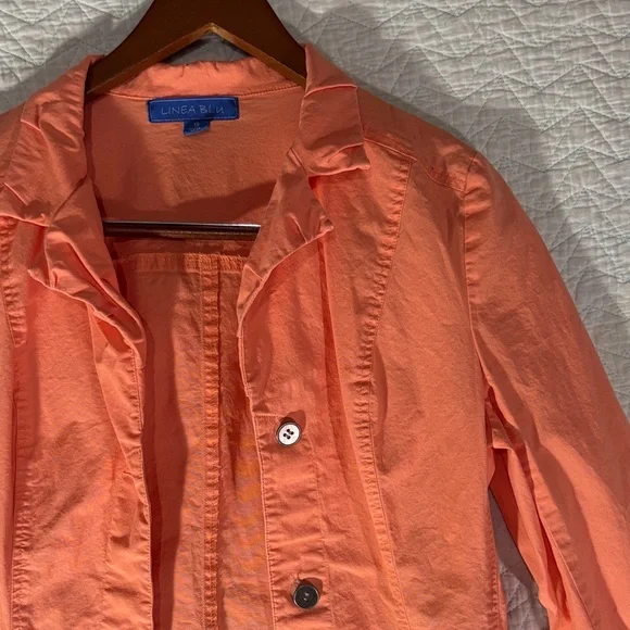 Chic Coral Blazer - Picture 3 of 7